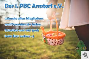 Frohe Ostern wünscht der 1. Pool Billard Club Arnstorf e.V.