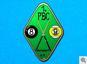 Das Logo des 1. Pool Billard Club Arnstorf e.V.